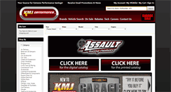 Desktop Screenshot of kmjperformance.com